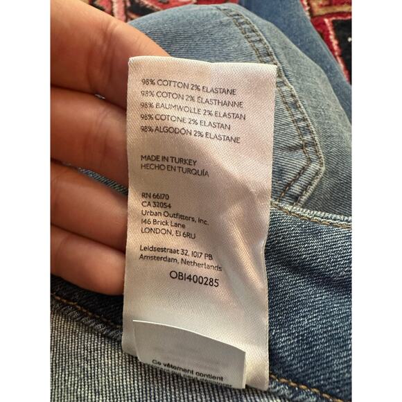 Pilcro for Anthropologie Skipper Jeans Medium Wash Size 32/14 Tall - Picture 10 of 10